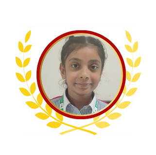 Tavisha Kaur (Class V-B) won Silver Medal in the One Lap Road Race (U-11 category) at the CBSE Cluster Skating Championship 2025