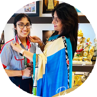 Pearl Gupta (Class XII-B) bagged Gold Medal